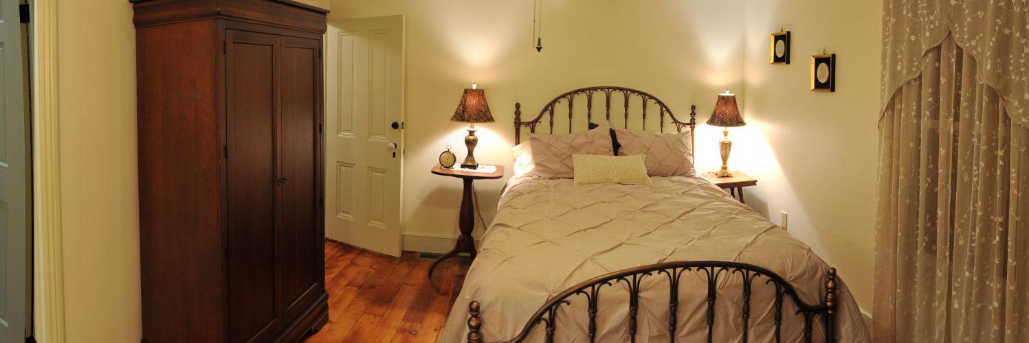 Historic bedroom panorama